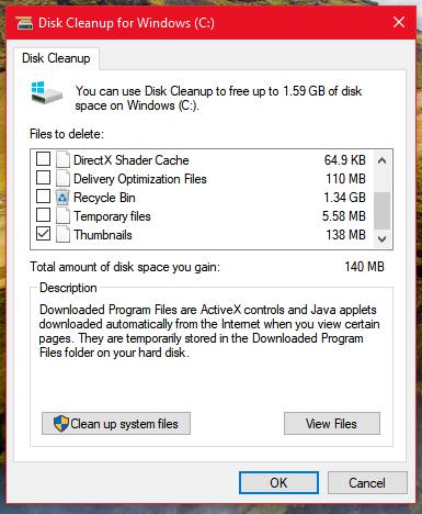 disk-cleanup windows c