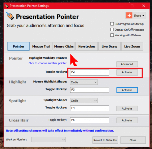 "Highlight-Mo"Highlight-Mouse-Pointer" Cursor during Presentationsuse-Pointer" Cursor-during-Presentations"