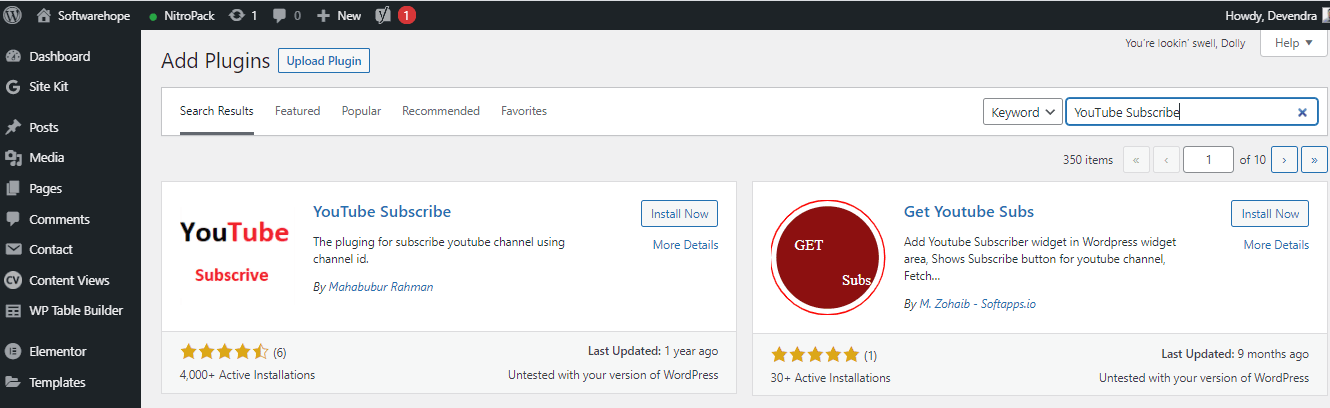 How to Add Youtube Subscribe Button To Your WordPress Site