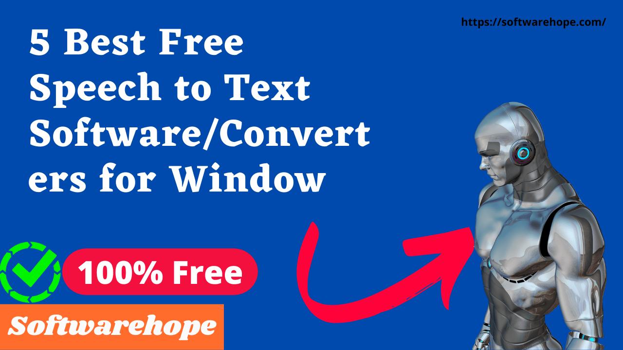 best speech to text software windows
