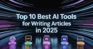 Top 10 Best AI Tools for Writing Articles in 2025: From ChatGPT to Jasper AI