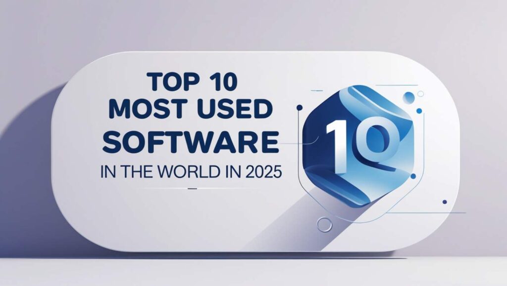 Top 10 Most Used Softwares List in the World in 2025