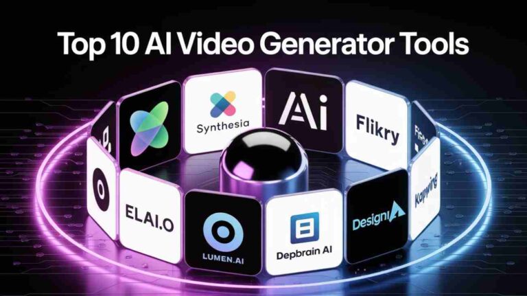 Top 10 AI Video Generator Tools [No Editing Needed]