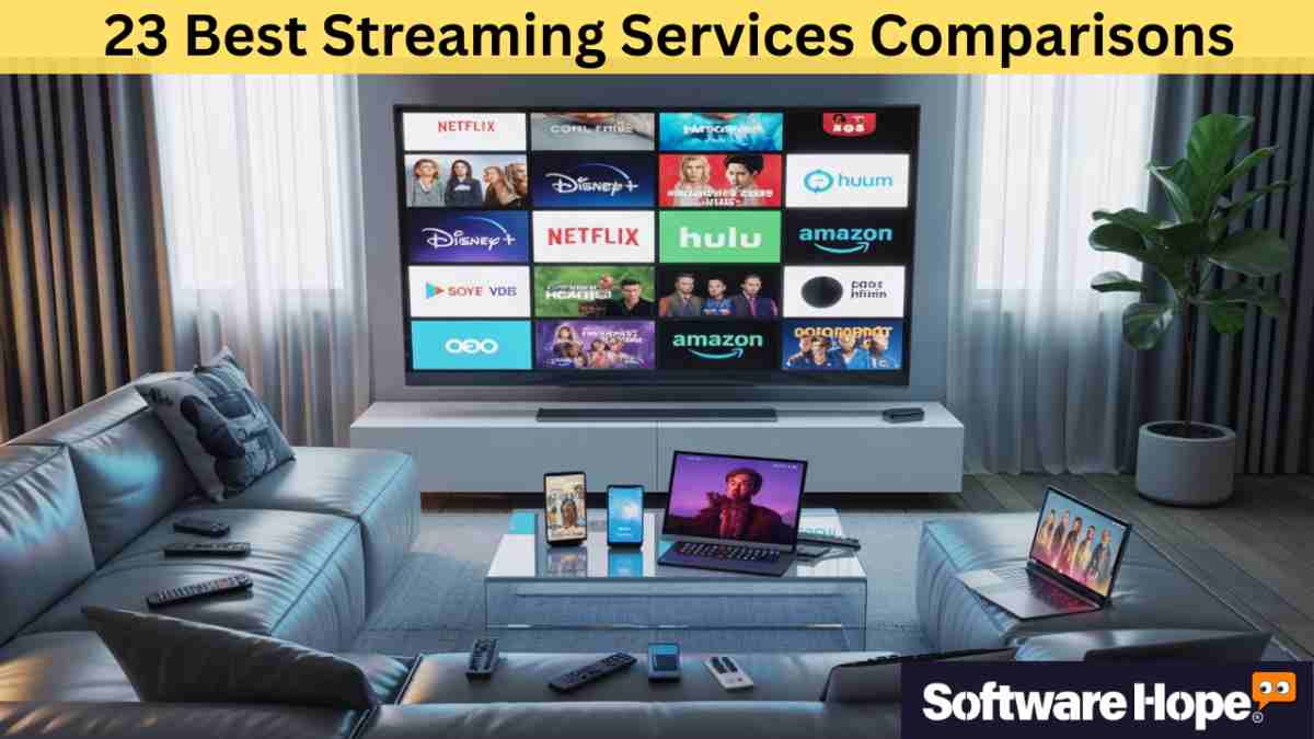 The 23 Best Streaming Services Comparisons - SoftwareHope