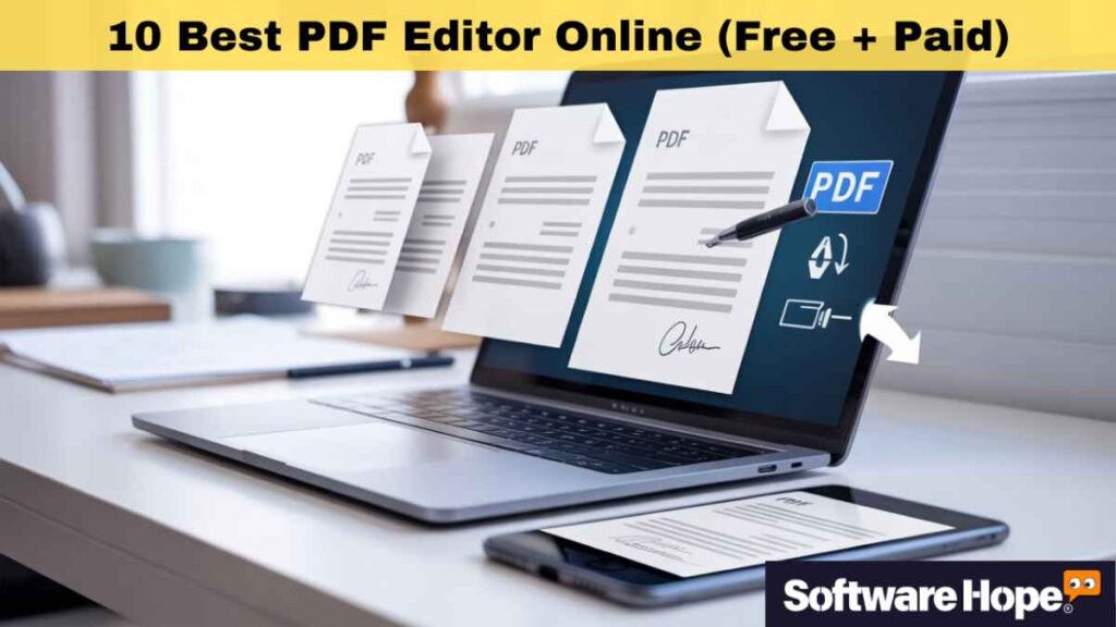 10 Best PDF Editor Online (Free + Paid)