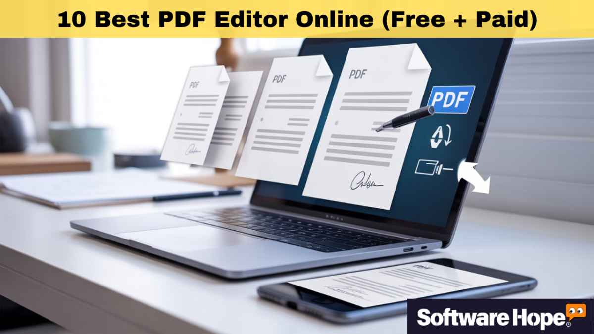 10 Best PDF Editor Online (Free + Paid)