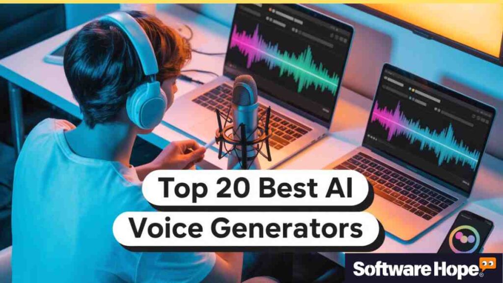 Top 20 Best AI Voice Generators & Text-to-Speech (TTS)