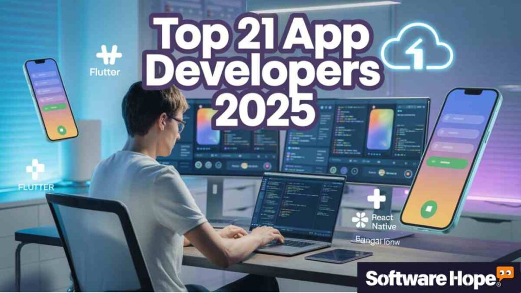 Top 21 mobile app developers 2025