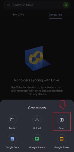 Google Drive SCANNER BEST FEATURE